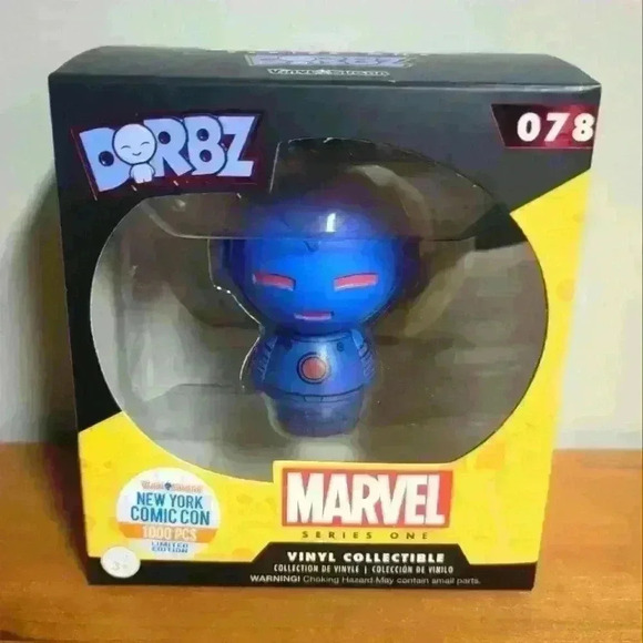 dorbz Other - Dorbz marvel #078 new York comic con 1000pcs limited edition stealth ironman
